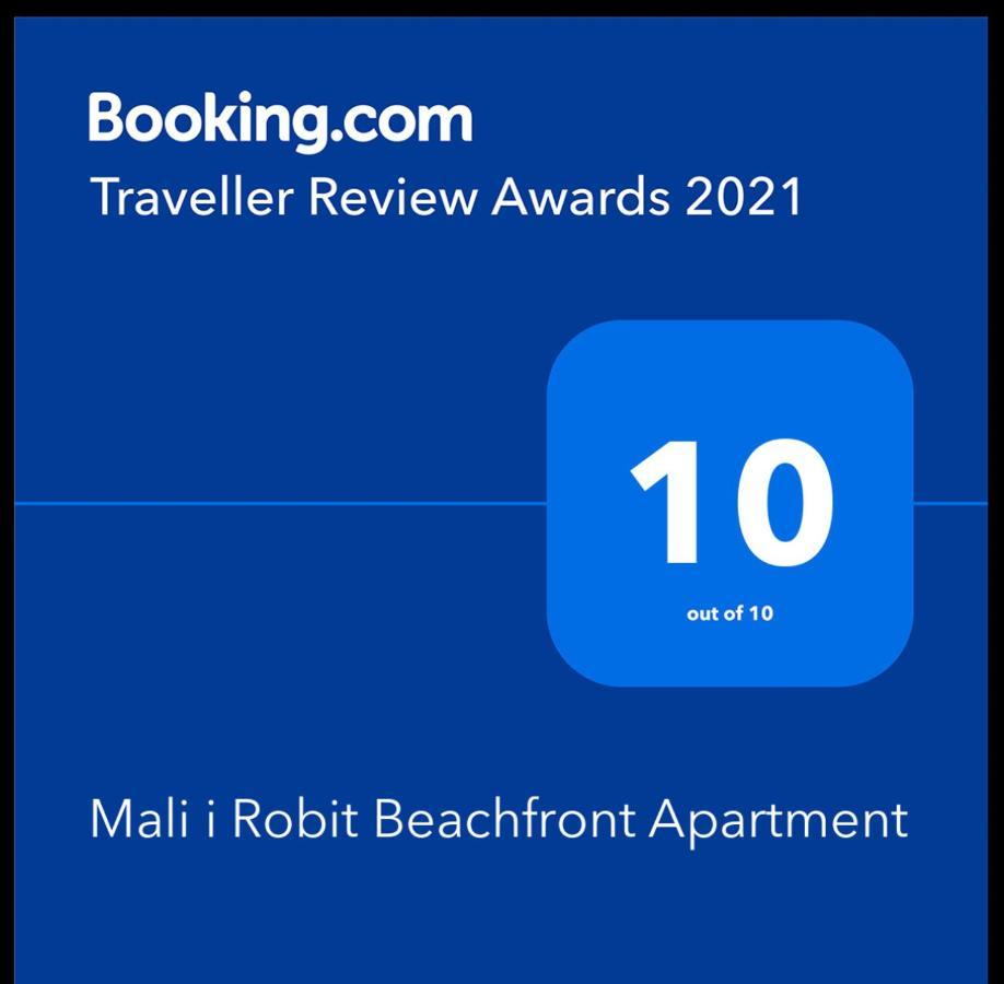 Mali I Robit Beachfront Apartment Голем Экстерьер фото